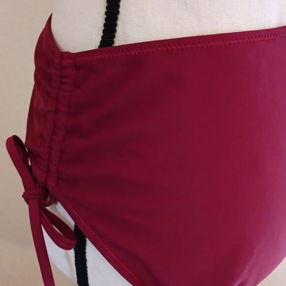 Beachsissi Red Two Piece Swimsuit. Coastal. Beachy. - Picture 11 of 13